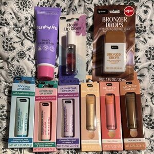 Bronzer Drops/lip serums/Glo up bundle